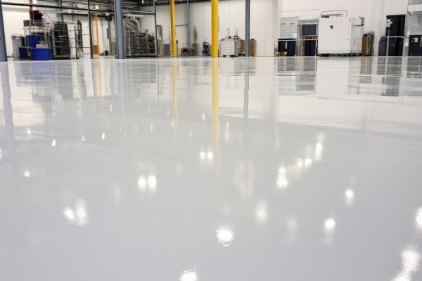 plancher époxy à Lasalle